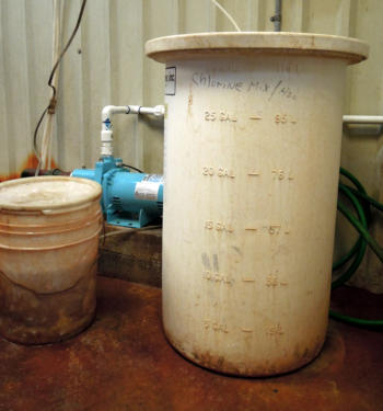 Cuba Chlorine Tank